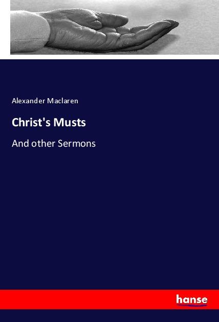 Vorderes Coverbild Christ's Musts
