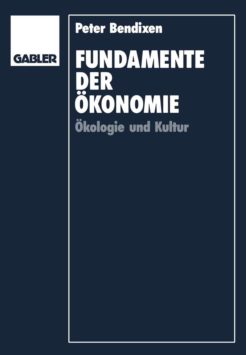 Vorderes Coverbild Fundamente der Ökonomie