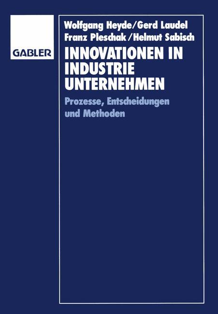 Vorderes Coverbild Innovationen in Industrieunternehmen