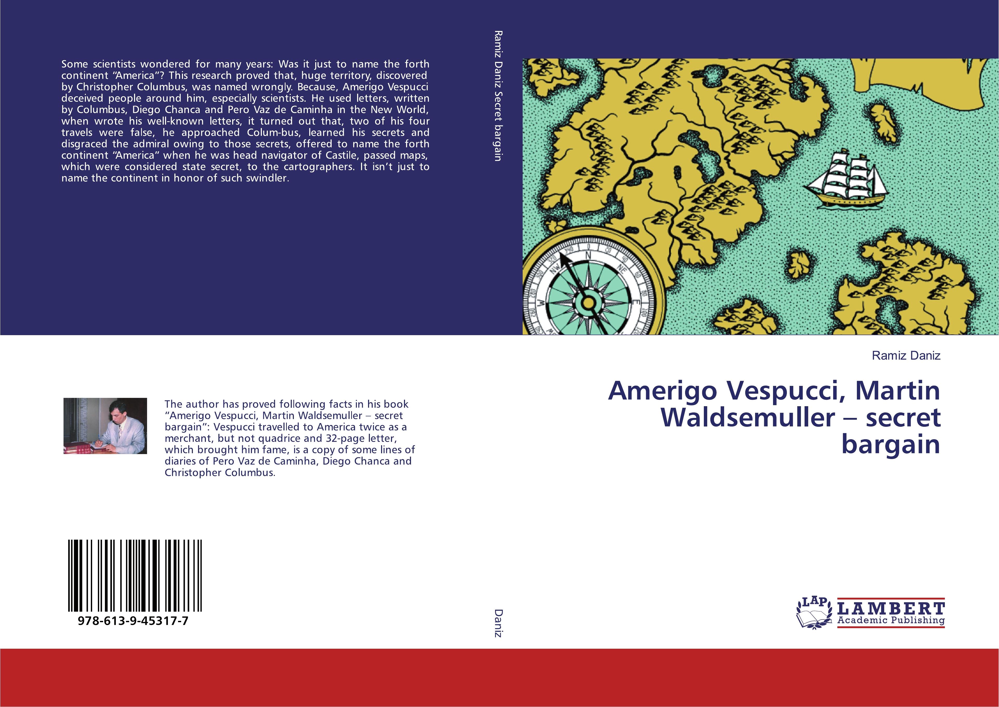 Vorderes Coverbild Amerigo Vespucci, Martin Waldsemuller - secret bargain