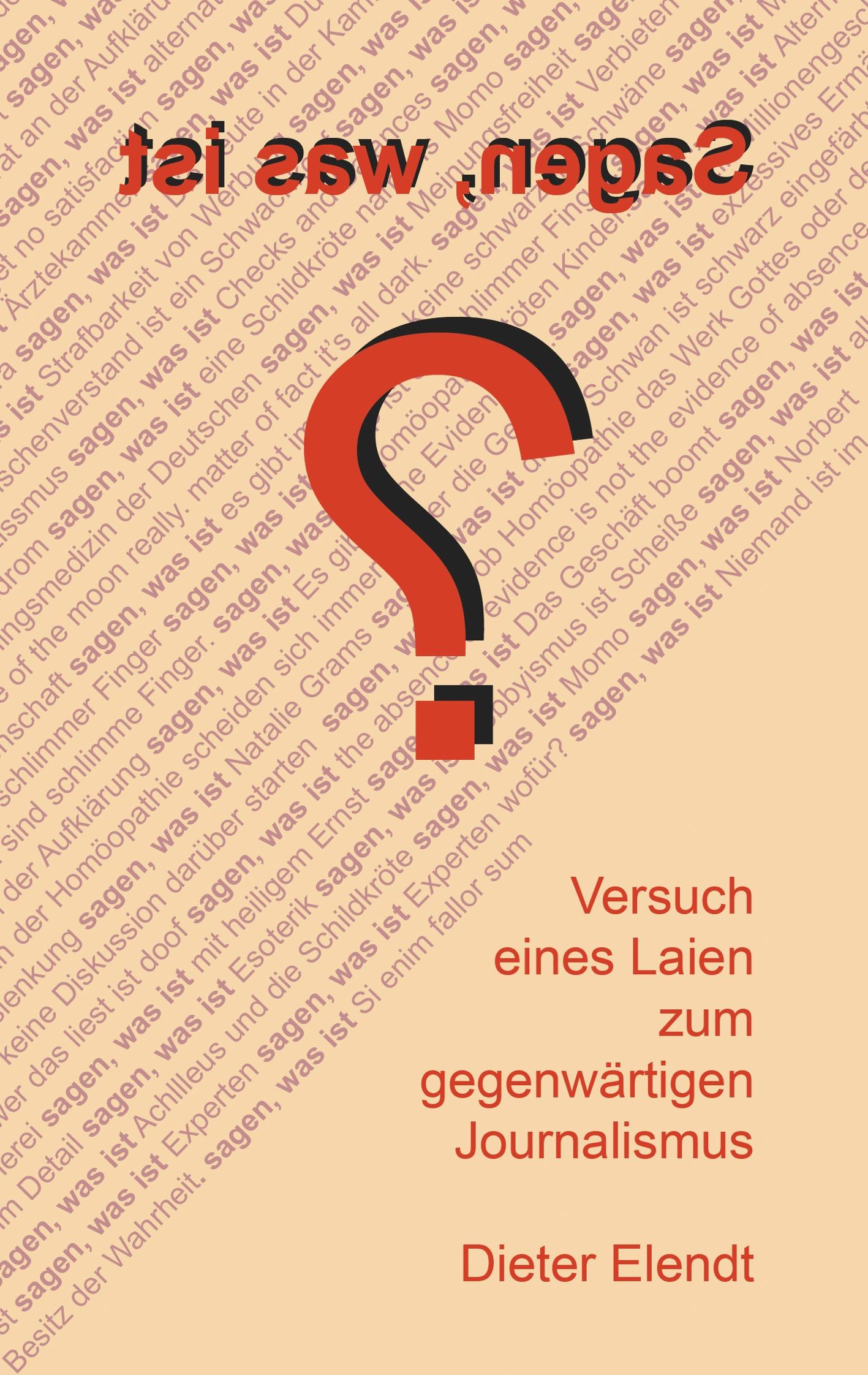 Vorderes Coverbild Sagen, was ist?