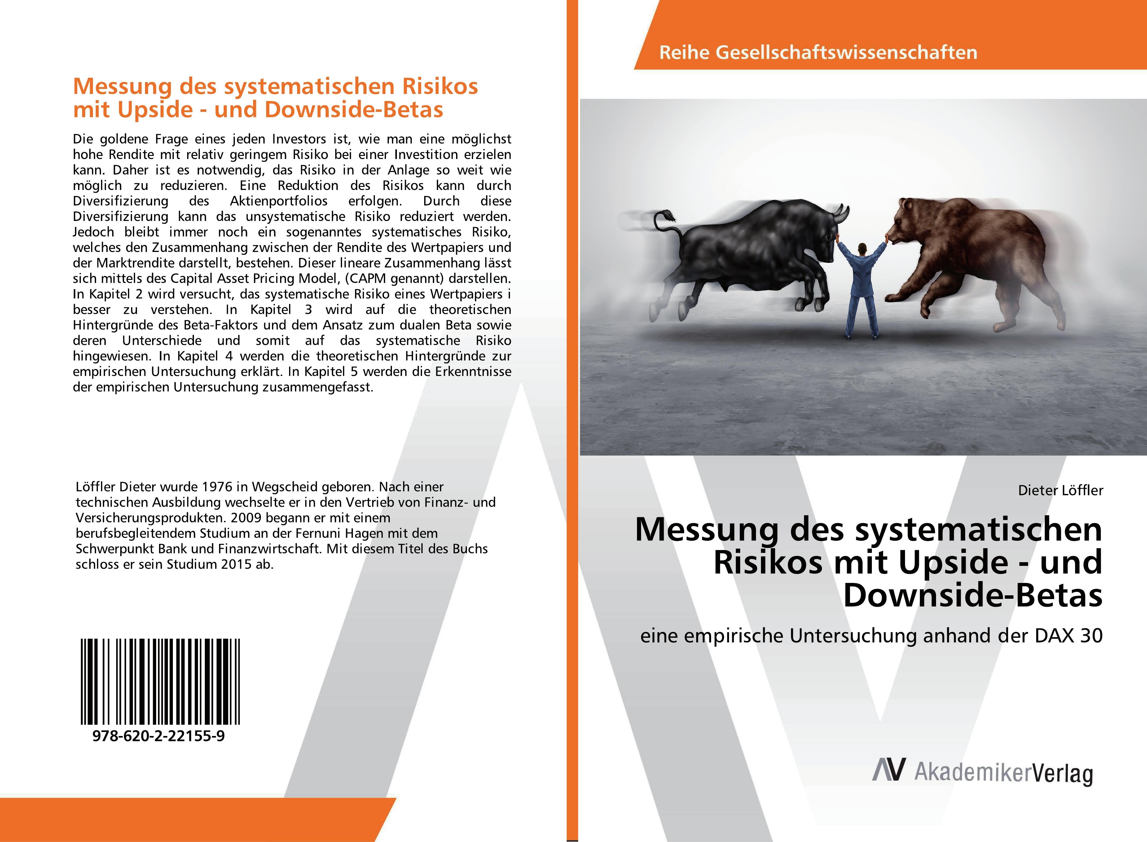 Vorderes Coverbild Messung des systematischen Risikos mit Upside - und Downside-Betas