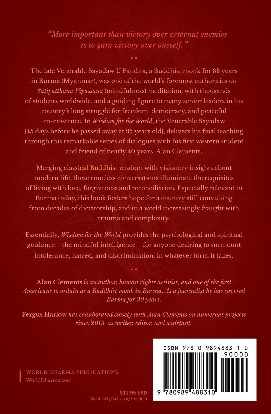 Rückseitencover Wisdom for the World