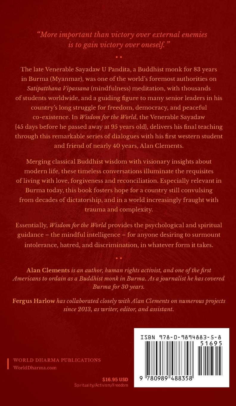 Rückseitencover Wisdom for the World