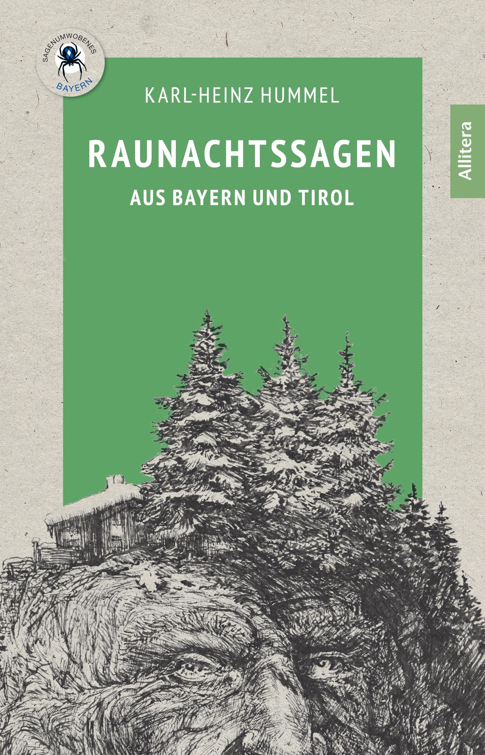 Vorderes Coverbild Raunachtssagen aus Bayern und Tirol