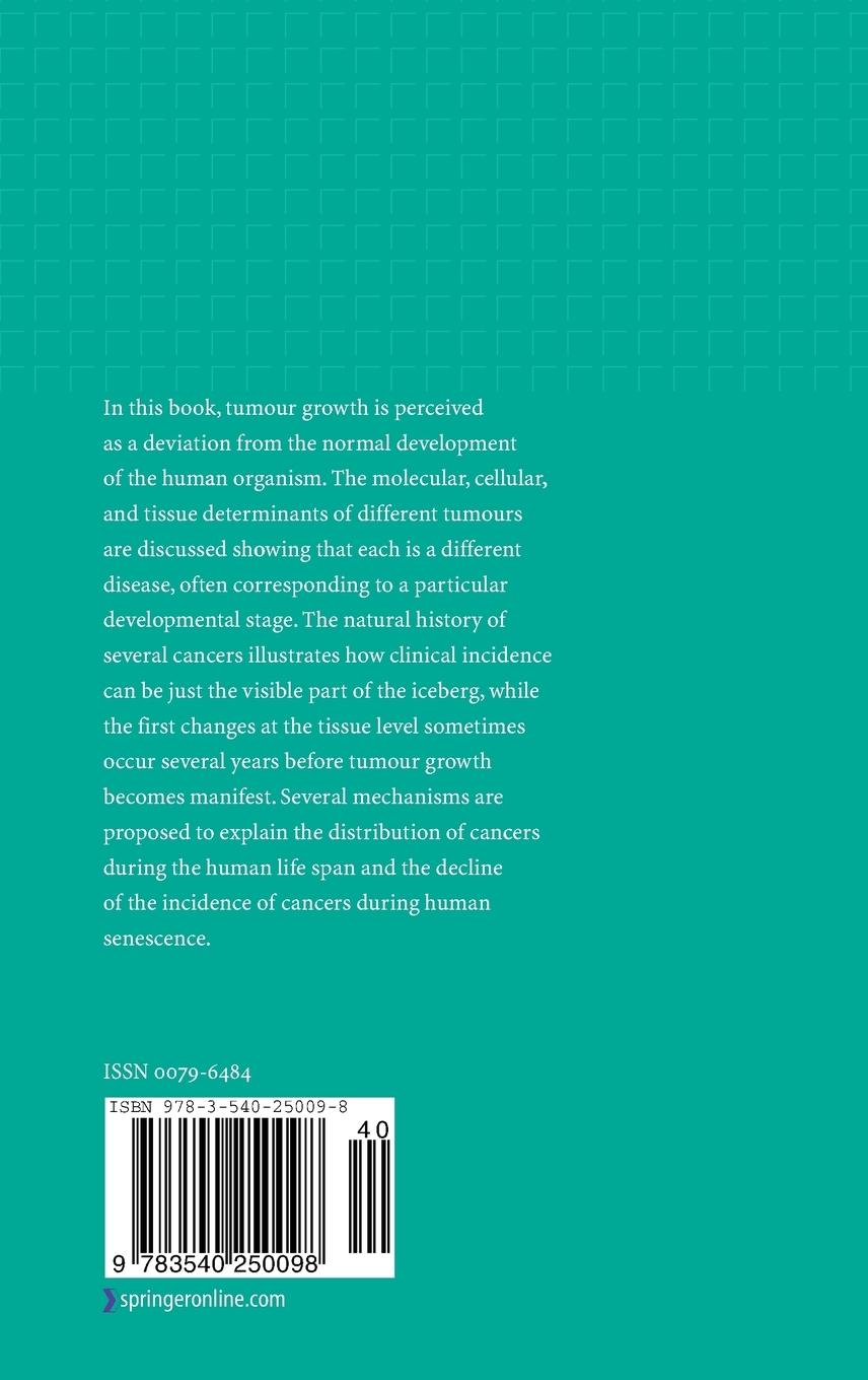 Rückseitencover Developmental Biology of Neoplastic Growth