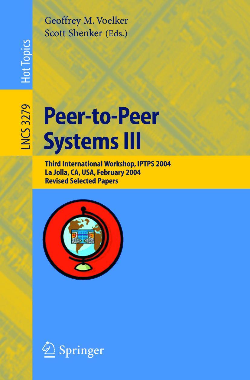 Vorderes Coverbild Peer-to-Peer Systems III