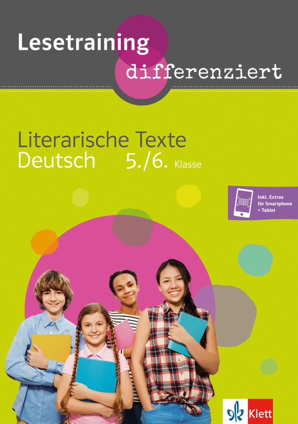 Vorderes Coverbild Lesetraining differenziert - Literarische Texte Deutsch 5./6. Klasse