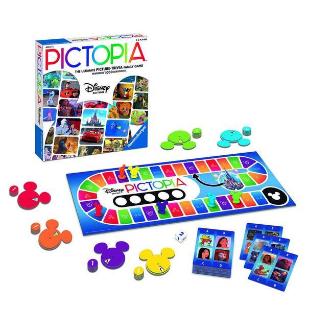 Vorderes Coverbild Disney Pictopia Board Game