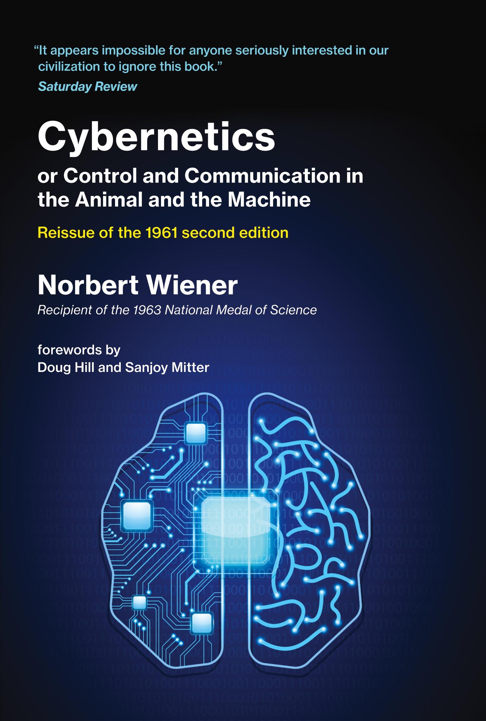 Vorderes Coverbild Cybernetics or Control and Communication in the Animal and the Machine, Reissue of the 1961 second edition