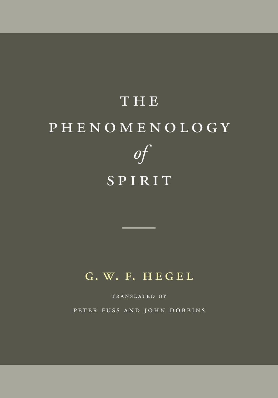 Vorderes Coverbild The Phenomenology of Spirit