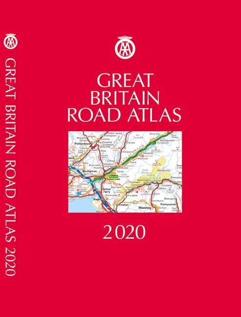 Vorderes Coverbild Great Britain Road Atlas 2020