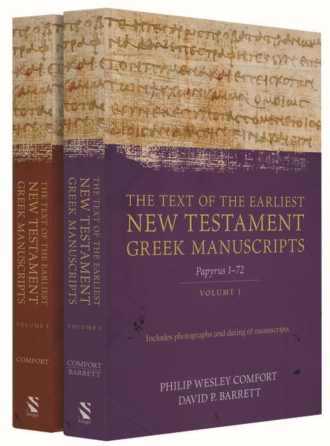 Vorderes Coverbild The Text of the Earliest New Testament Greek Manuscripts, 2 Volume Set