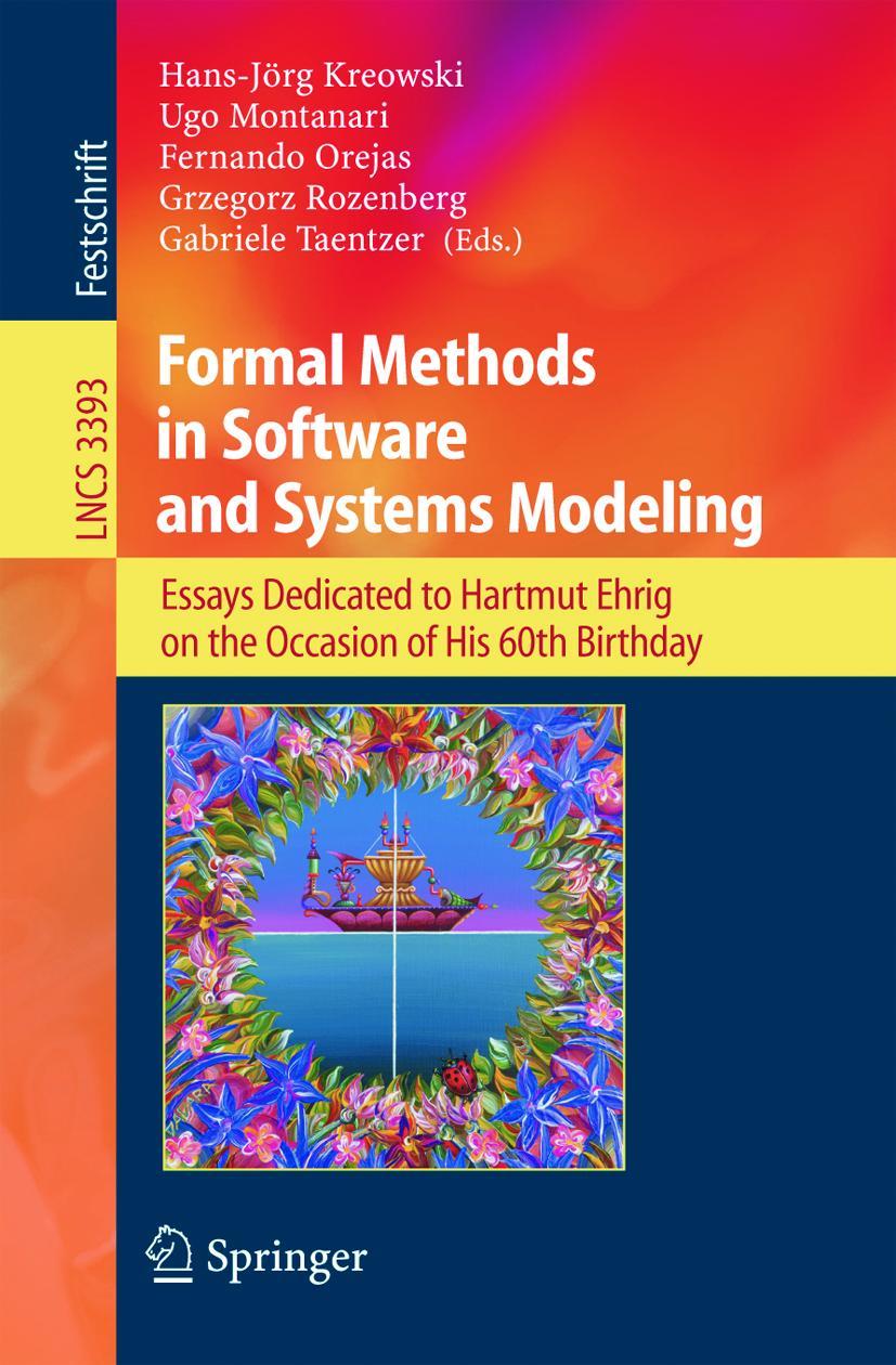 Vorderes Coverbild Formal Methods in Software and Systems Modeling