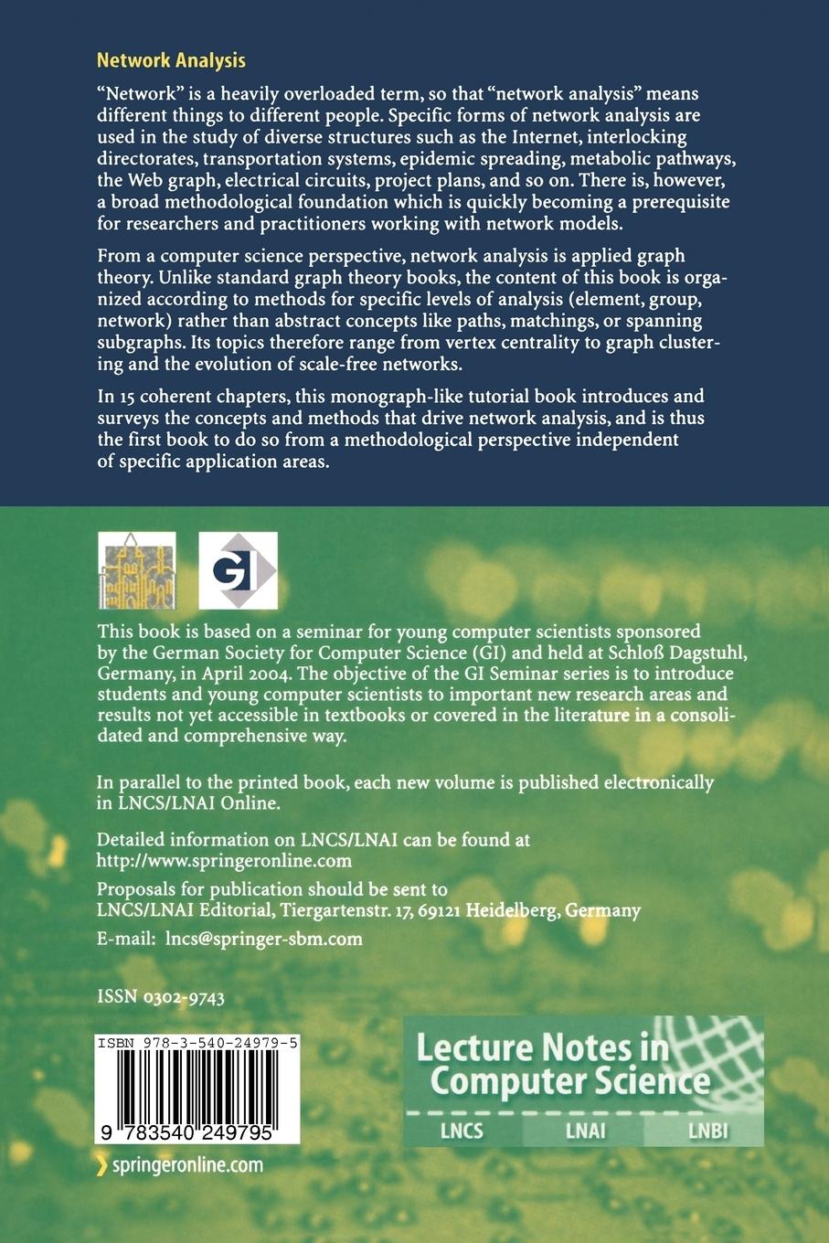 Rückseitencover Network Analysis