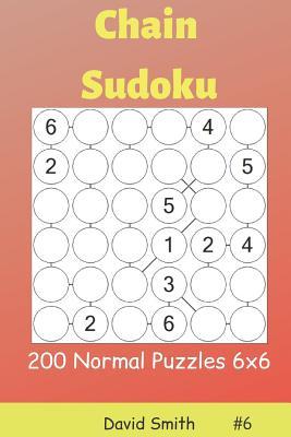 Vorderes Coverbild Chain Sudoku - 200 Normal Puzzles 6x6 Vol.6