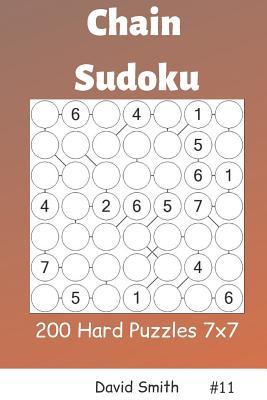 Vorderes Coverbild Chain Sudoku - 200 Hard Puzzles 7x7 Vol.11