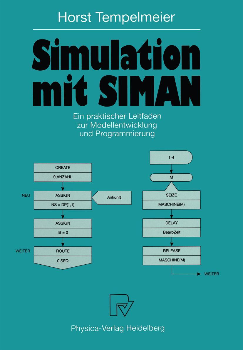 Vorderes Coverbild Simulation mit SIMAN