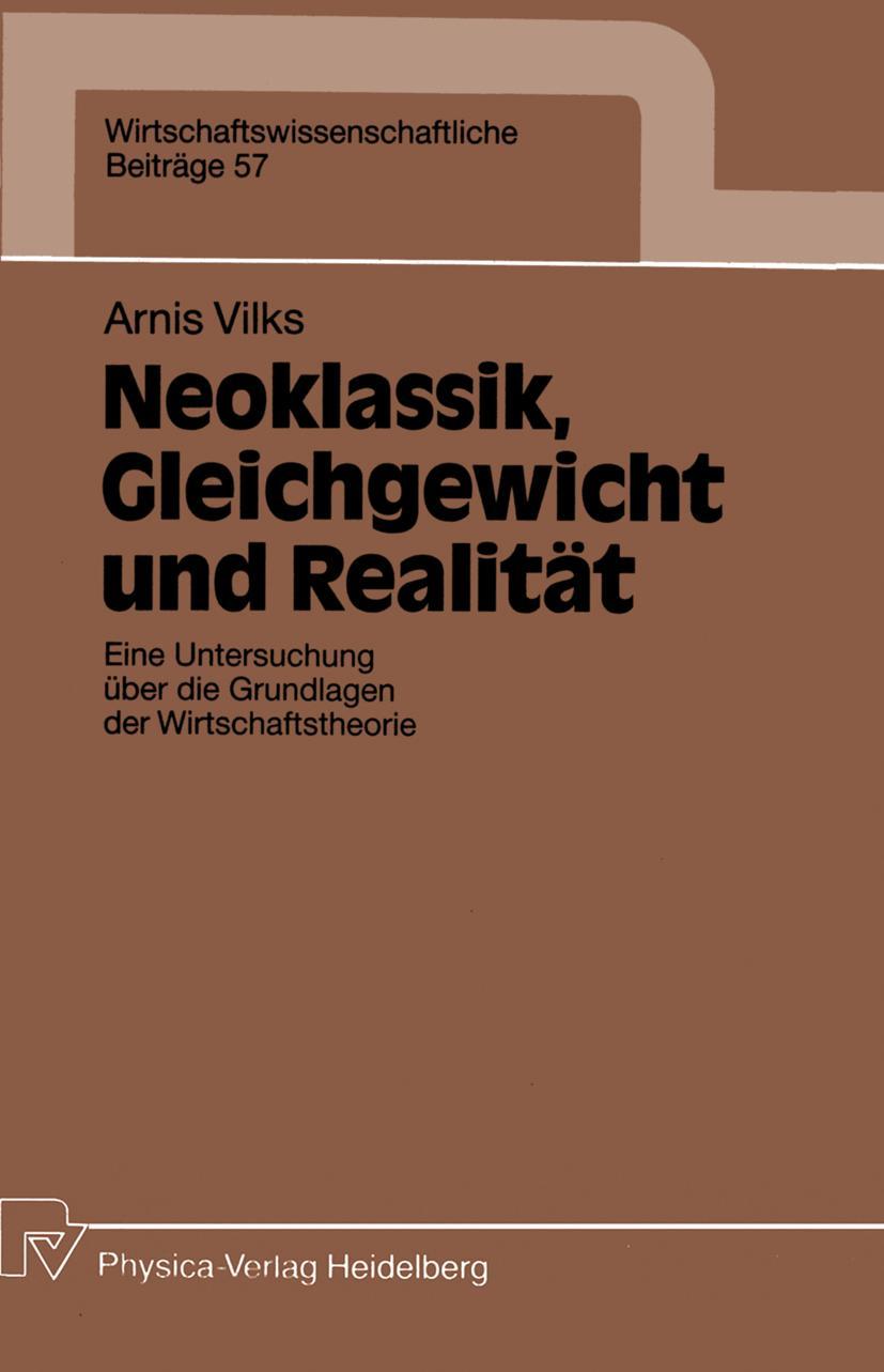 Vorderes Coverbild Neoklassik, Gleichgewicht und Realität