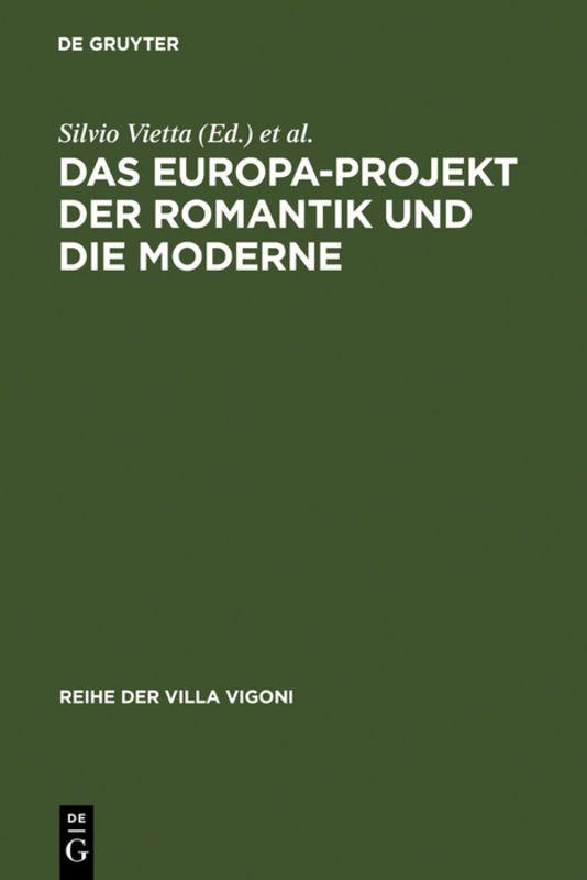 Vorderes Coverbild Das Europa-Projekt der Romantik und die Moderne