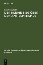 Vorderes Coverbild Der kleine Sieg über den Antisemitismus