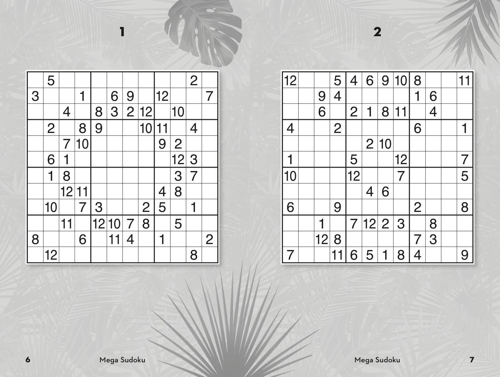 Beispielinhalt (Bild) Wild Sudoku Variants