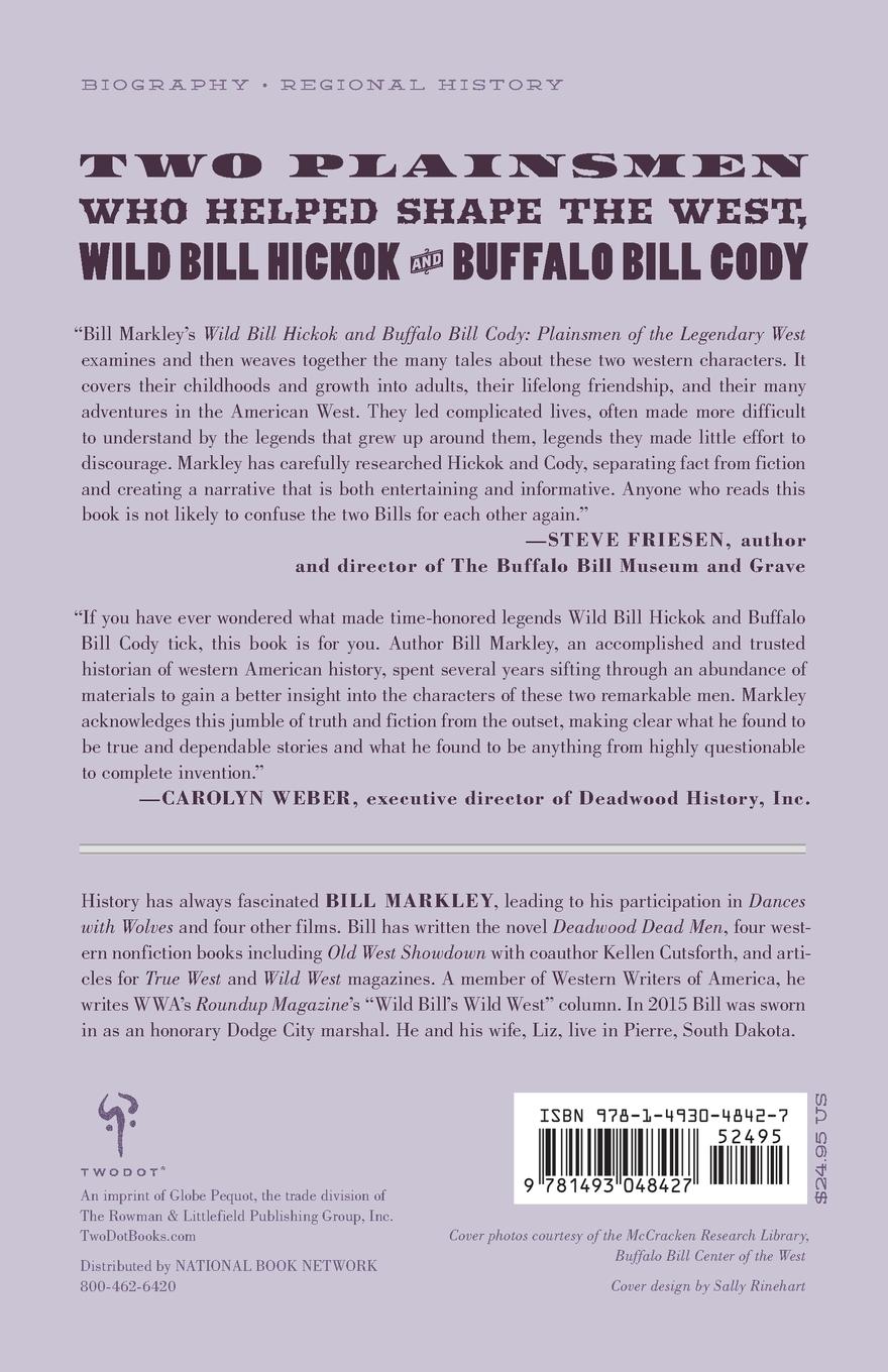 Rückseitencover Wild Bill Hickok and Buffalo Bill Cody