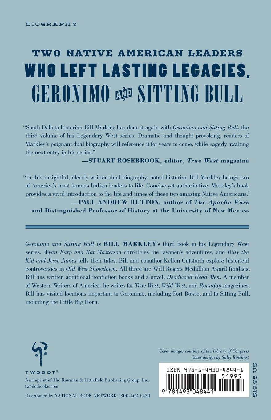 Rückseitencover Geronimo and Sitting Bull