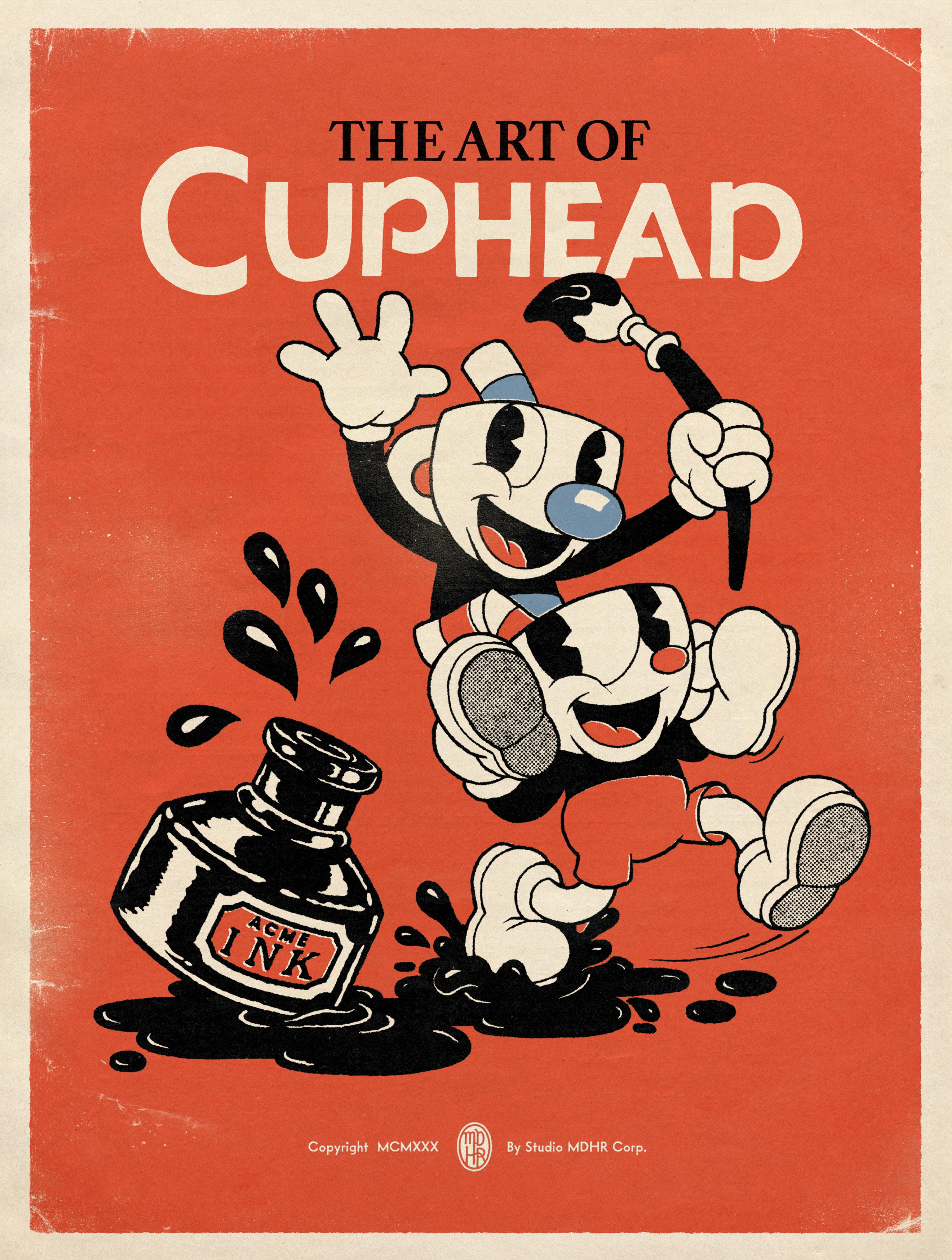 Vorderes Coverbild The Art of Cuphead