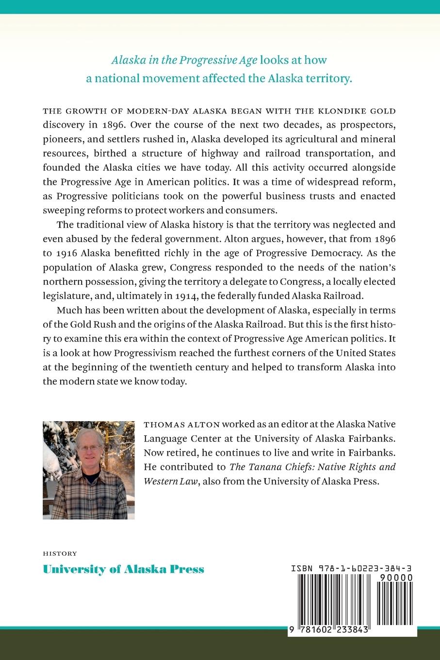 Rückseitencover Alaska in the Progressive Age