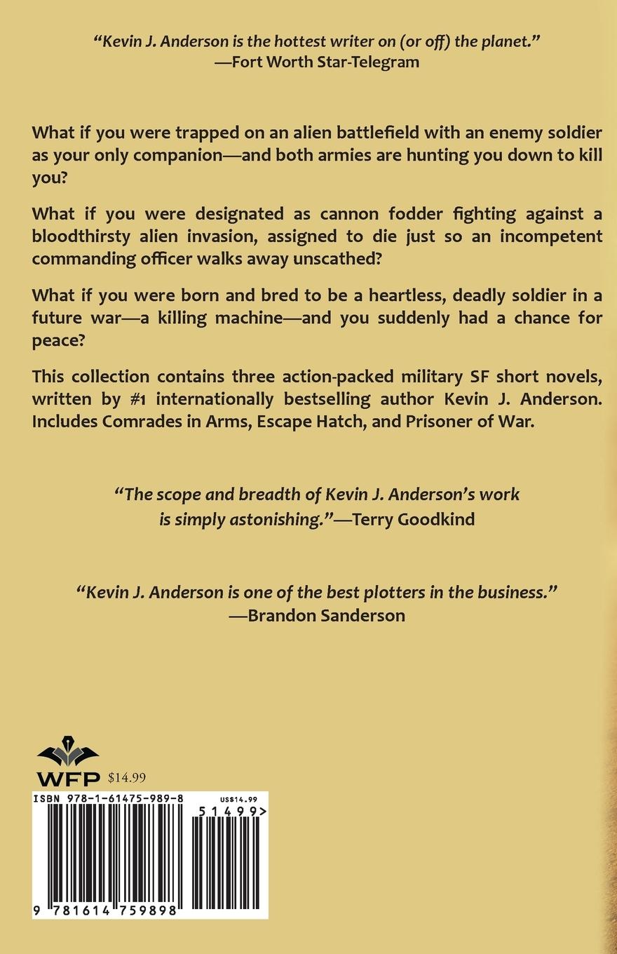 Rückseitencover Three Military SF Novellas