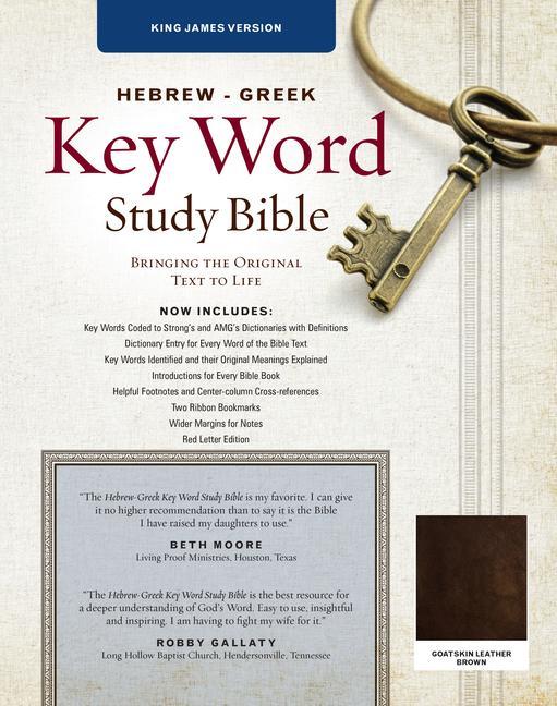 Vorderes Coverbild Hebrew-Greek Key Word Study Bible