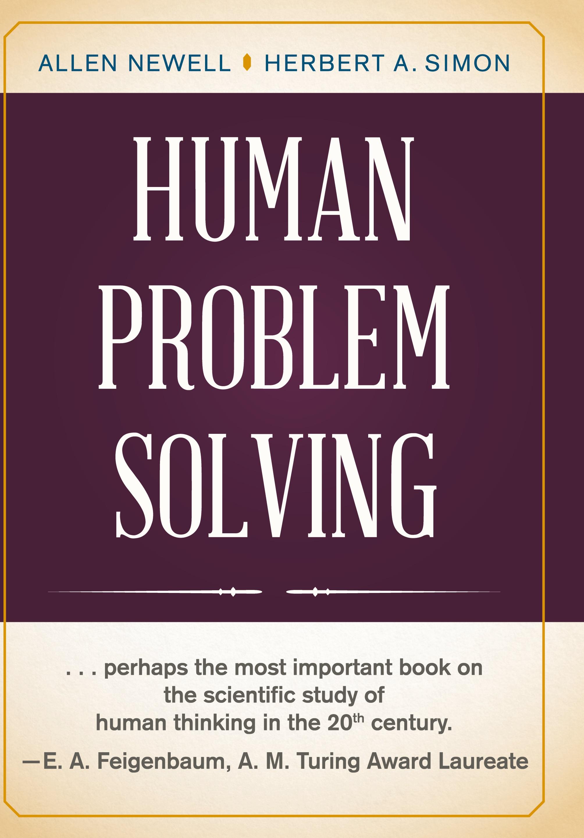 Vorderes Coverbild Human Problem Solving