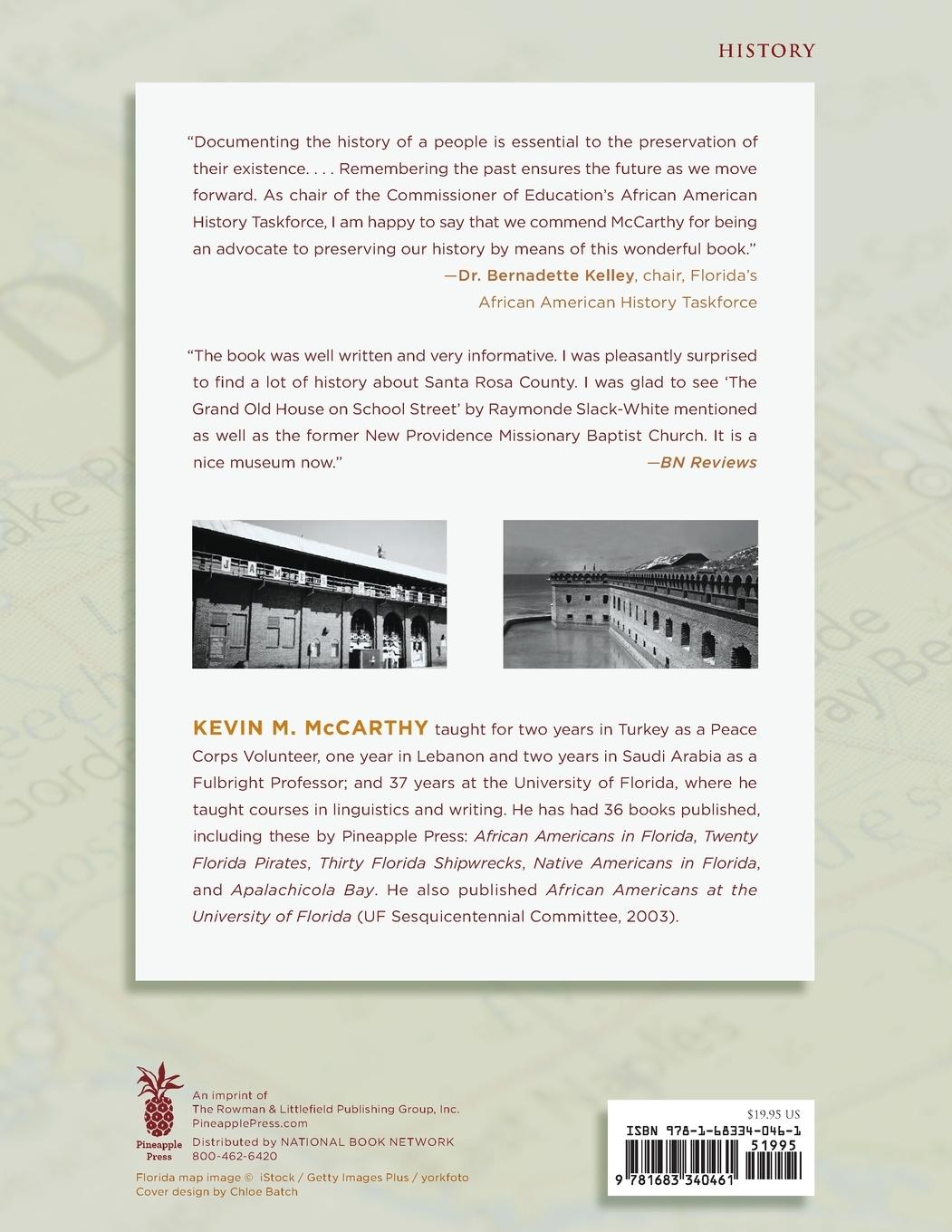 Rückseitencover African American Sites in Florida