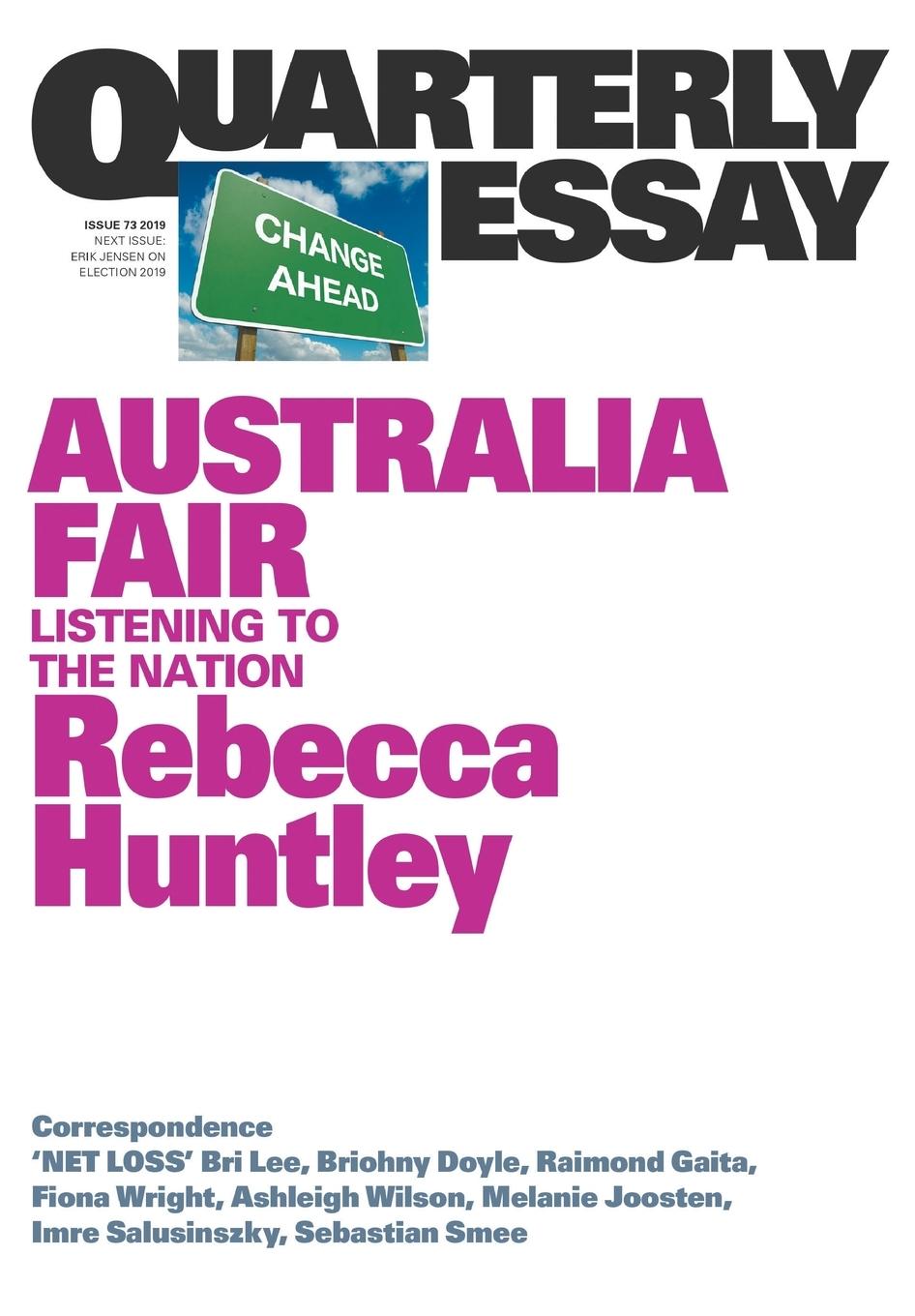 Vorderes Coverbild Australia Fair