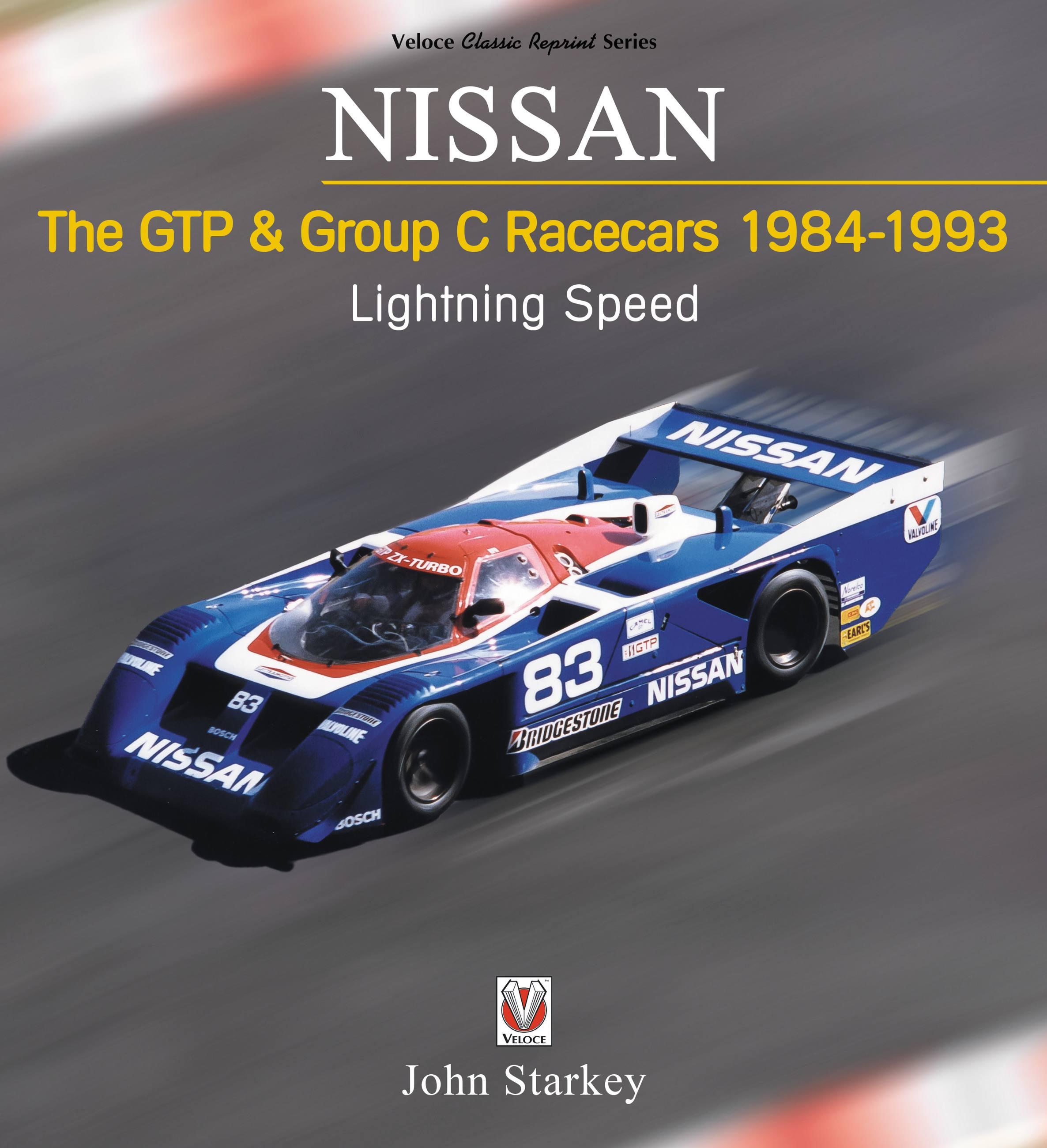 Vorderes Coverbild Nissan the Gtp & Group C Racecars 1984-1993