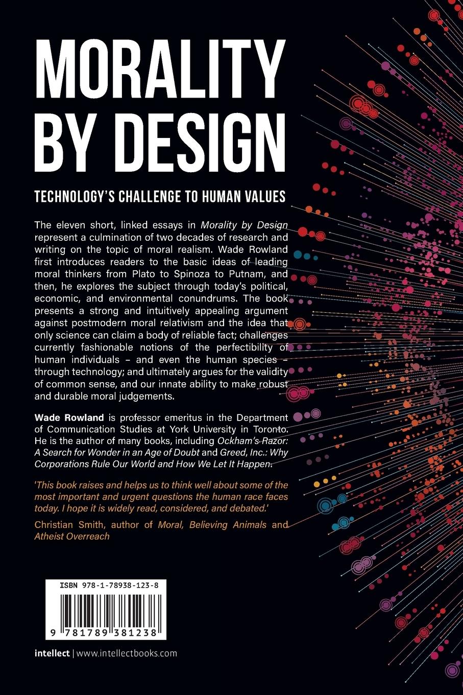 Rückseitencover Morality by Design