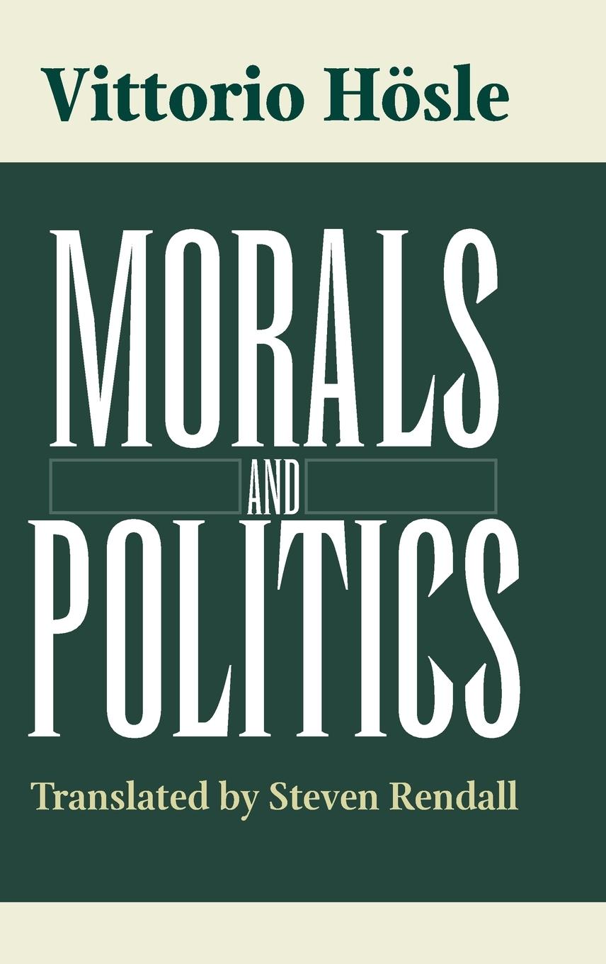 Vorderes Coverbild Morals and Politics