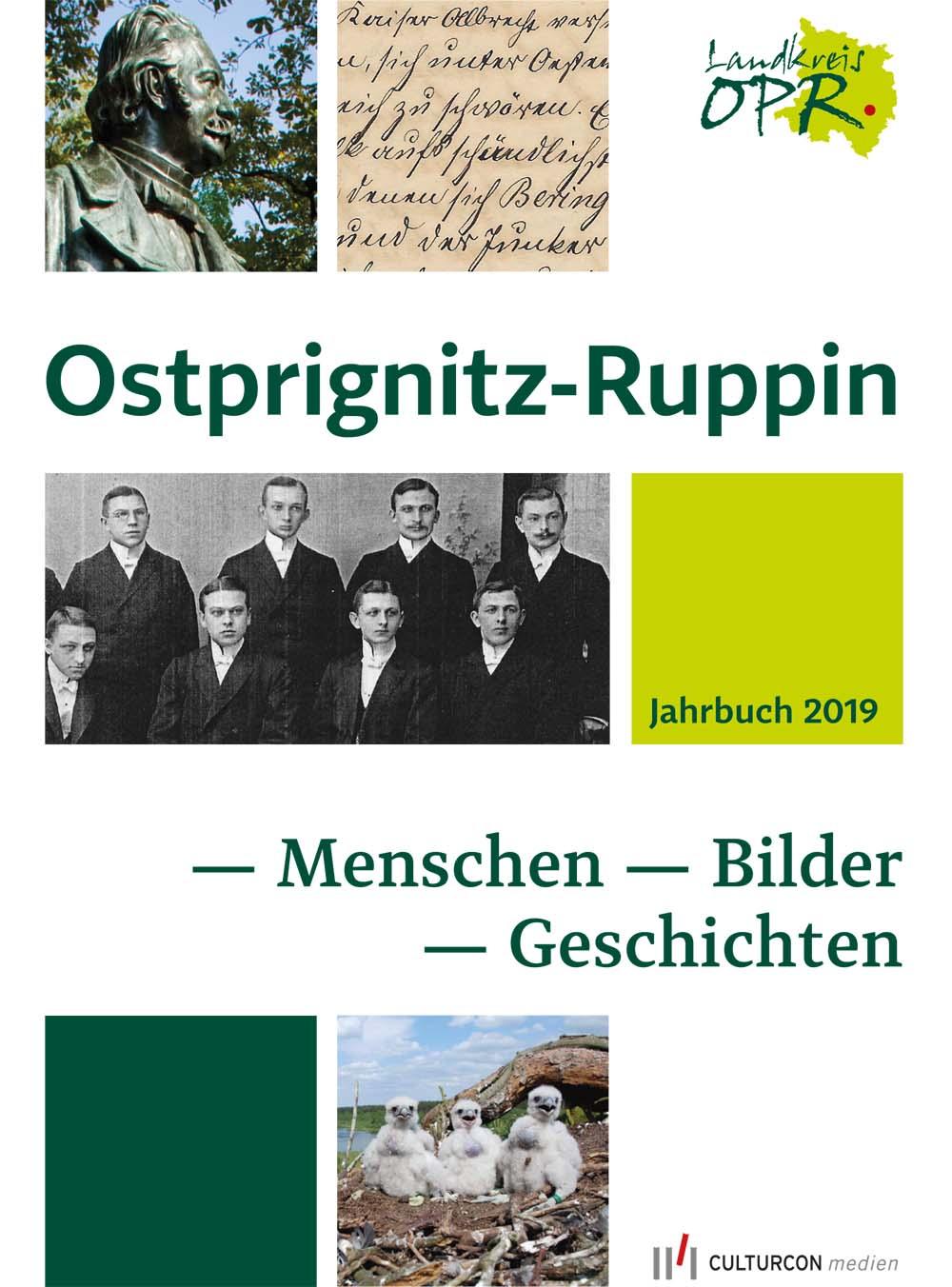 Vorderes Coverbild Ostprignitz-Ruppin. Jahrbuch 2019