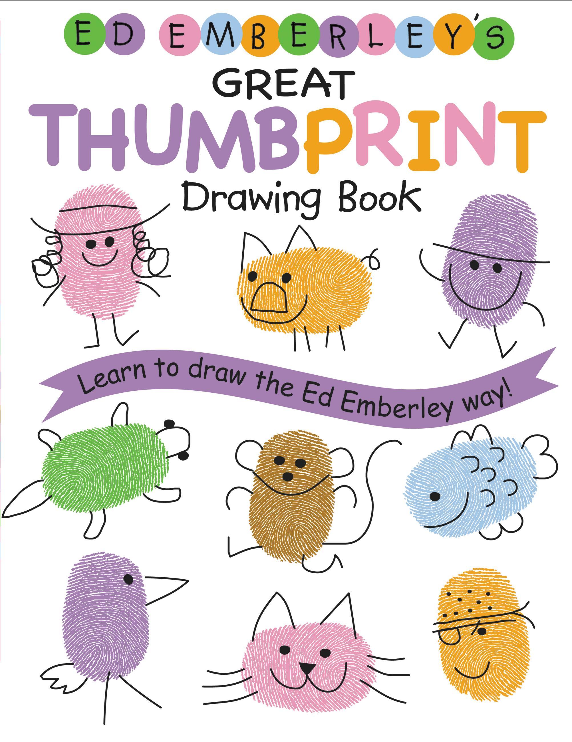 Vorderes Coverbild Ed Emberley's Great Thumbprint Drawing Book