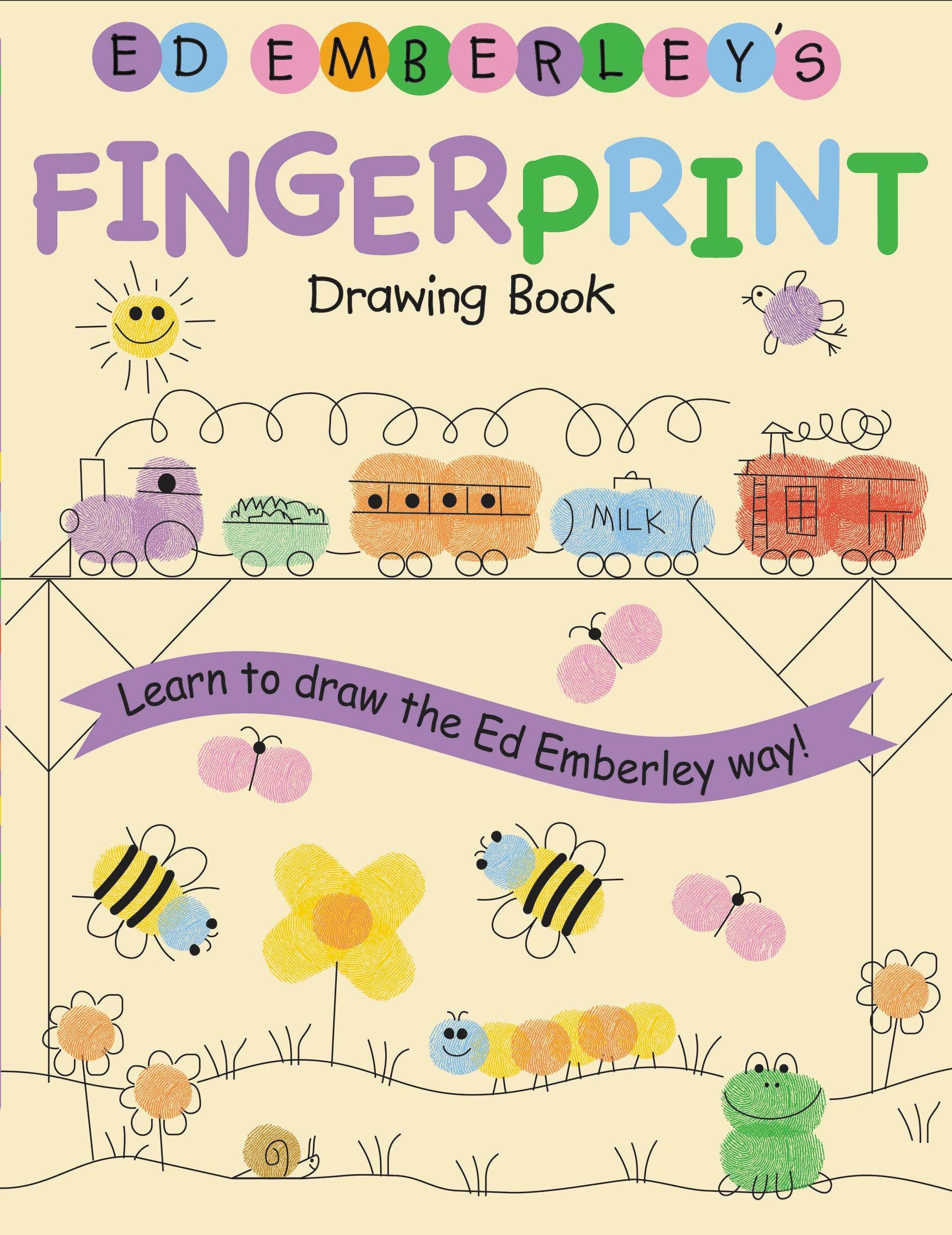 Vorderes Coverbild Ed Emberley's Fingerprint Drawing Book
