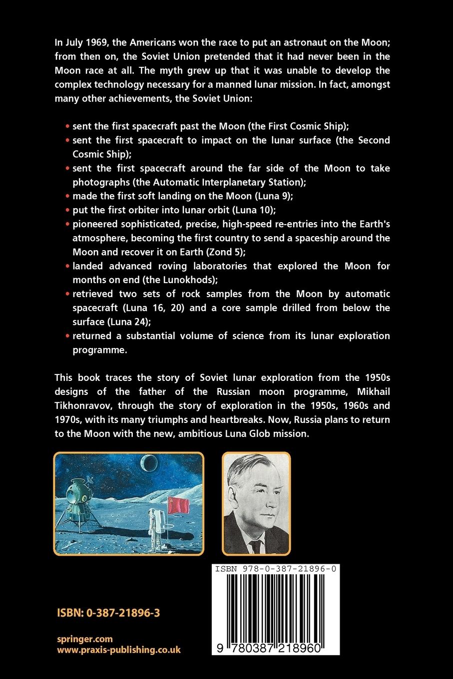 Rückseitencover Soviet and Russian Lunar Exploration