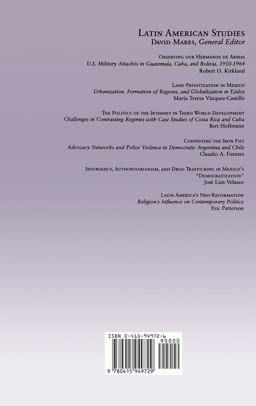 Rückseitencover Latin America's Neo-Reformation