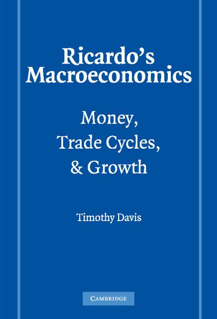 Vorderes Coverbild Ricardo's Macroeconomics