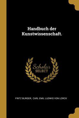 Vorderes Coverbild Handbuch Der Kunstwissenschaft.
