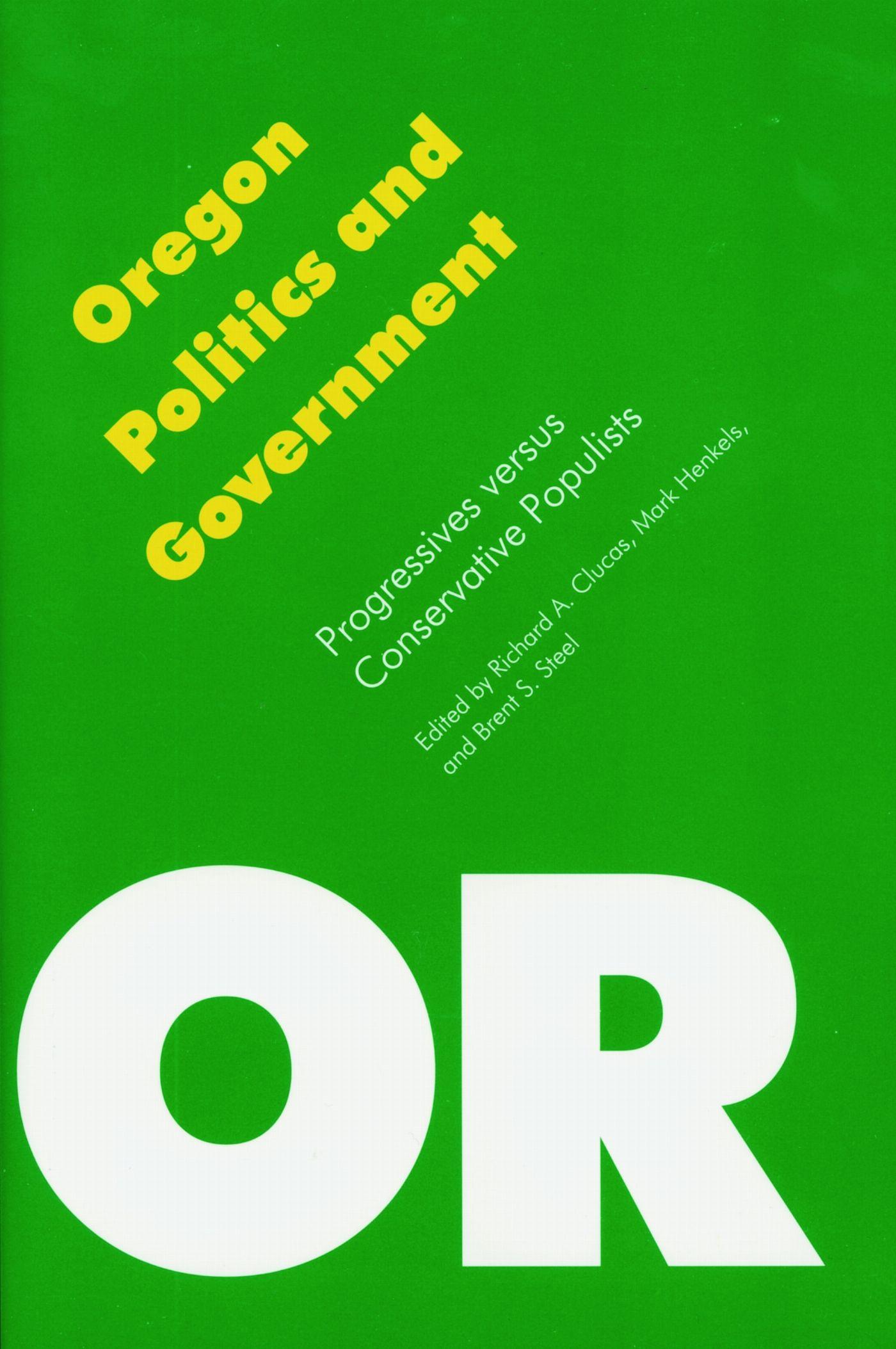 Vorderes Coverbild Oregon Politics and Government
