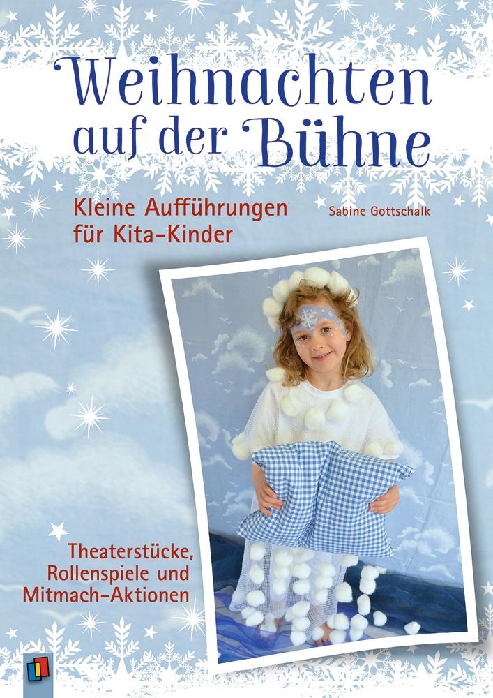Vorderes Coverbild Weihnachten auf der Bühne - Kleine Aufführungen für Kita-Kinder