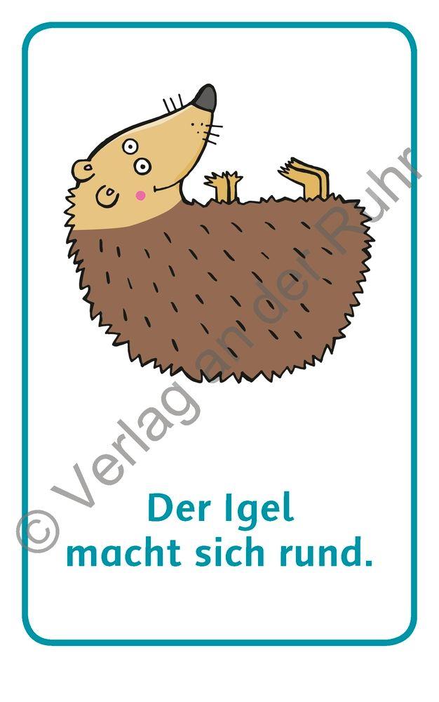 Beispielinhalt (Bild) Streck dich wie die Katze - Motorikförderung ganz spielerisch - 40 Karten für Kita, Schule & Therapie