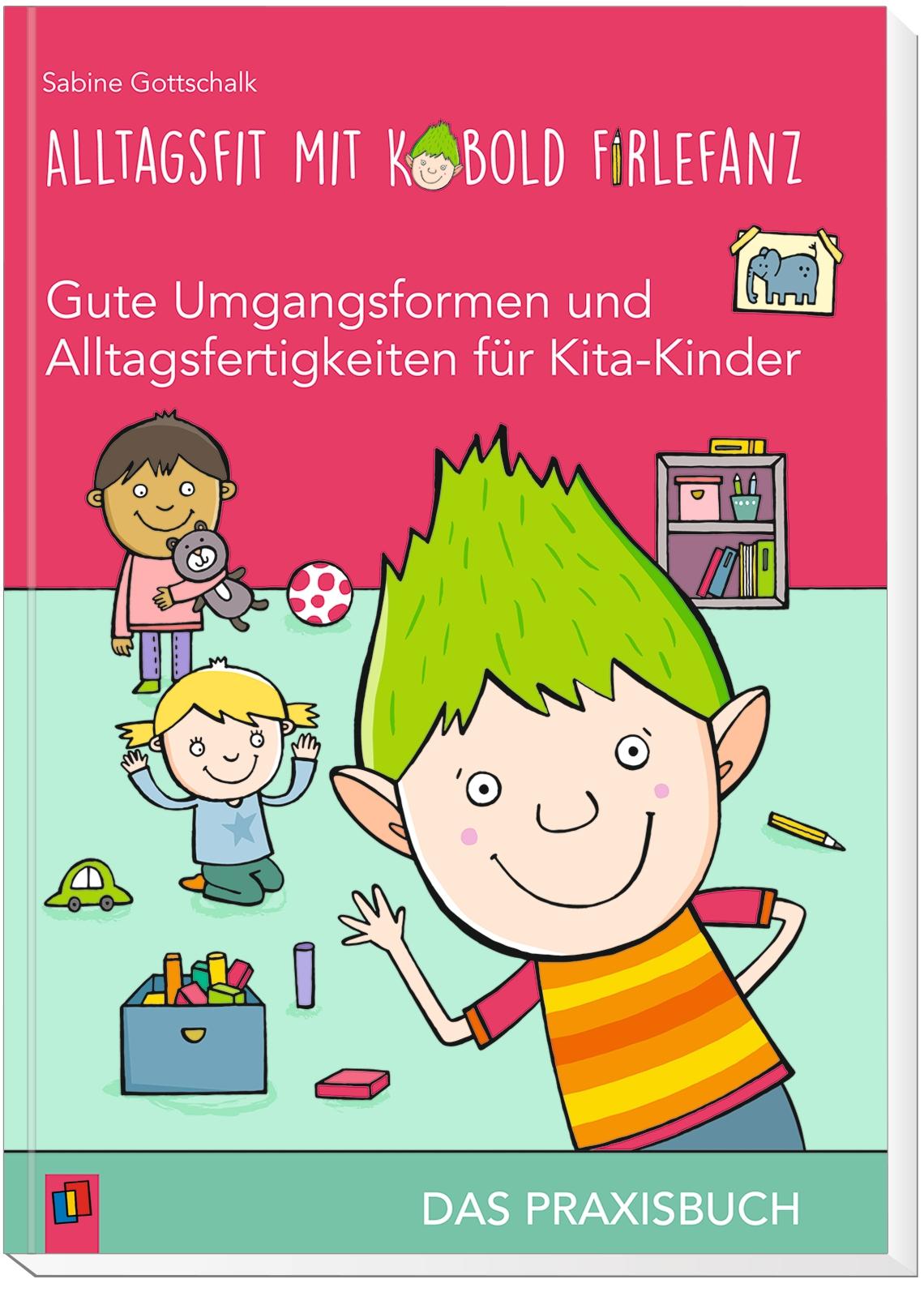 Beispielinhalt (Bild) Alltagsfit mit Kobold Firlefanz - Gute Umgangsformen und Alltagsfertigkeiten für Kita-Kinder - Das Praxisbuch