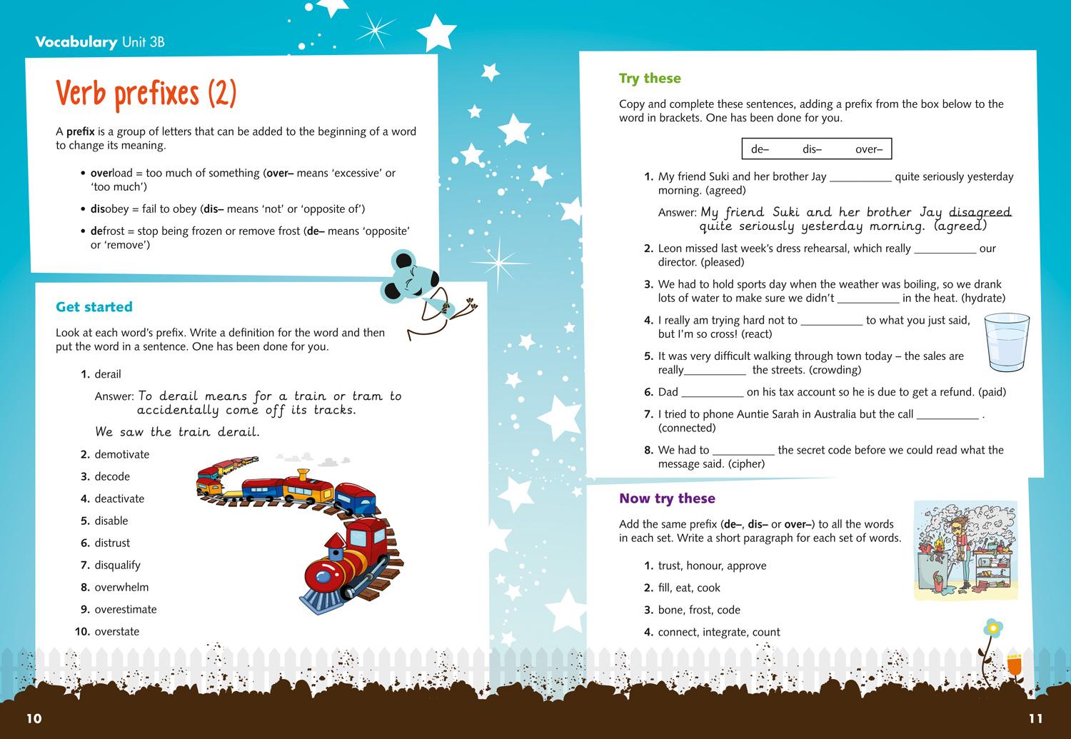 Beispielinhalt (Bild) Vocabulary, Grammar and Punctuation Skills Pupil Book 5